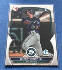2022 Bowman 1st Edition Prospects #BPPF-124 Robert Perez Jr. Seattle Mariners