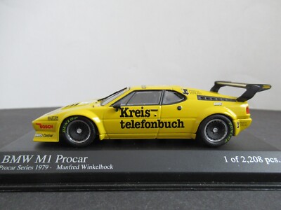 MINICHAMPS 430792505 BMW M1 Workscar D. Pironi 1.43