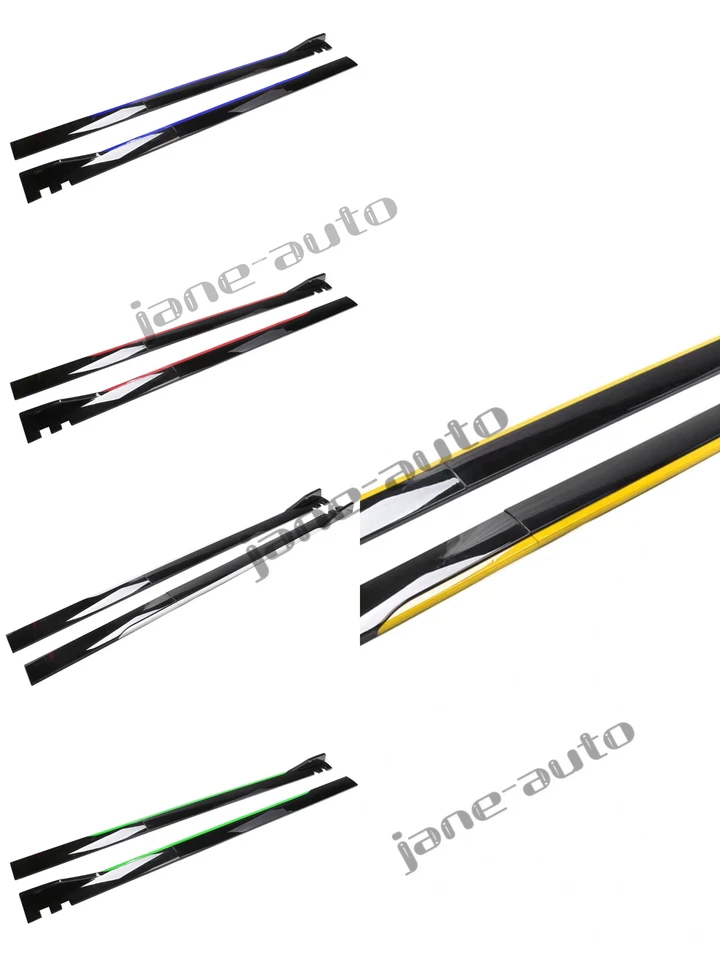 Глянцевые боковые юбки разветвитель удлинитель качающаяся панель для Kia Forte Koup Forte5 - Изображение 2 из 4