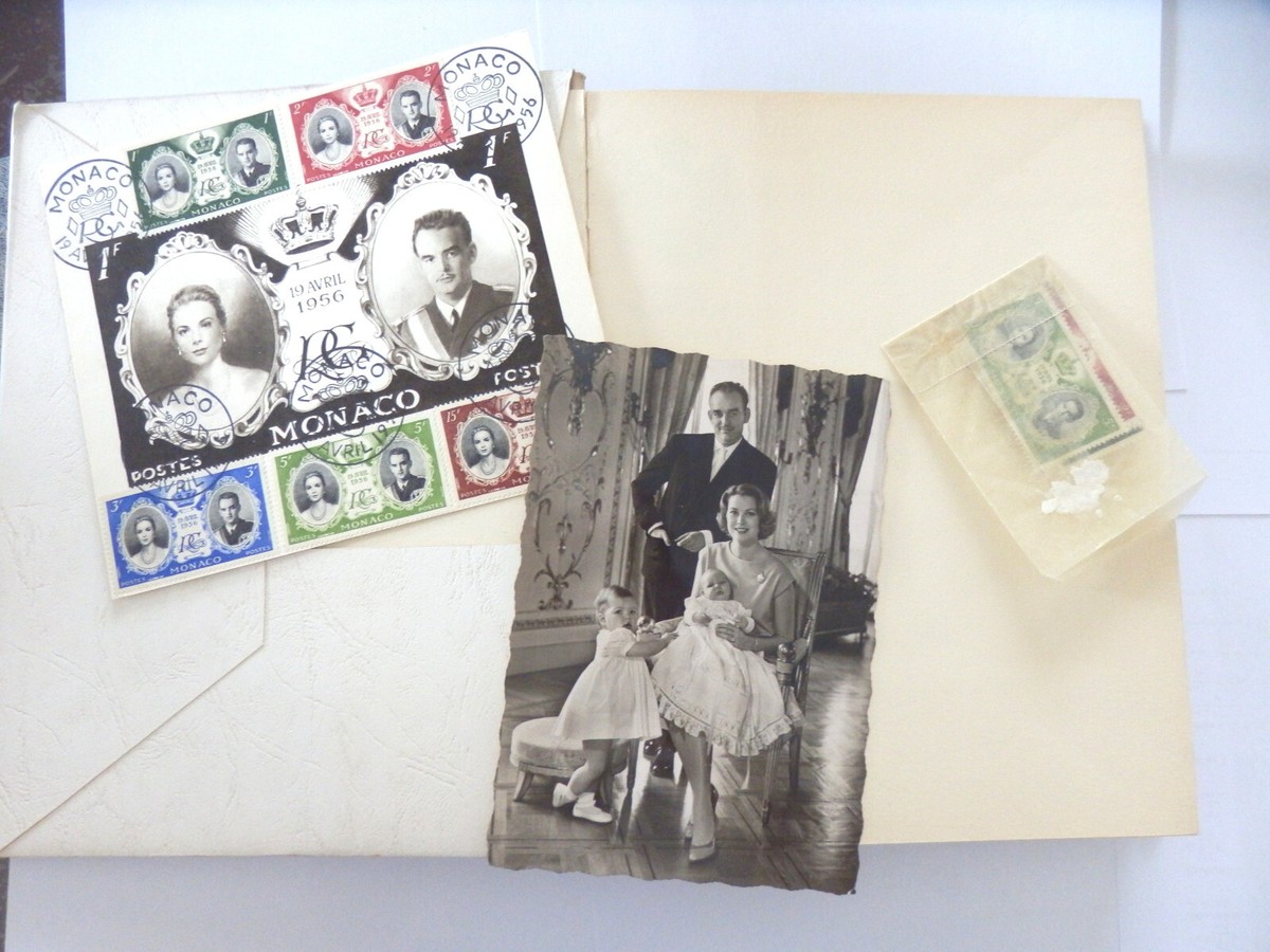 MONACO 1956 Carte du mariage princier | Kaufen auf