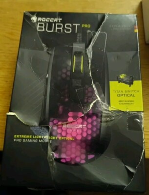 Roccat Burst Pro - Extrem leichte optische Pro Gaming Maus (hohe Präzision,