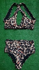 Bikini Leopard print 2 pieces size M