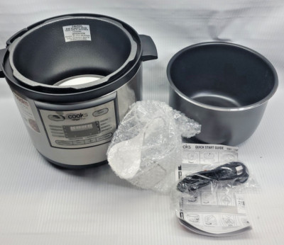 Cooks 6-QT Fast Pot Multi Cooker Pressure Cooker & Slow Cooker JC Penney NEW