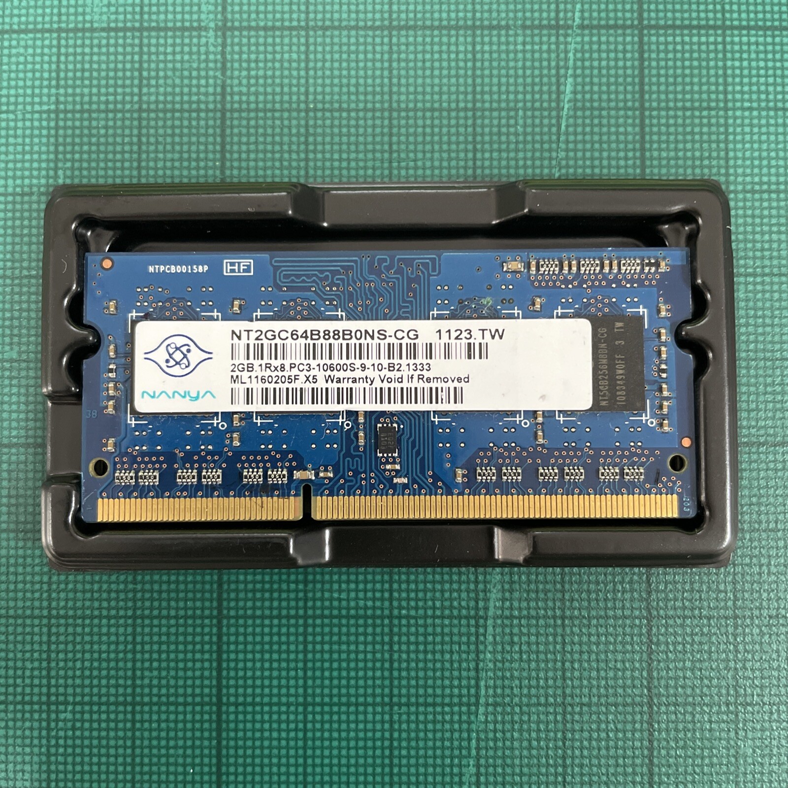 Nanya 2GB 1Rx8 PC3-10600S-9-10-B2 1333 NT2GC64B88B0NS-CG | eBay