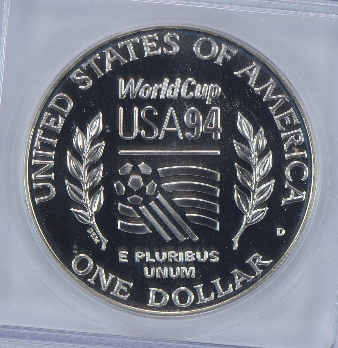 1994-D World Cup Soccer Commemorative Silver Dollar MS70 ICG | eBay