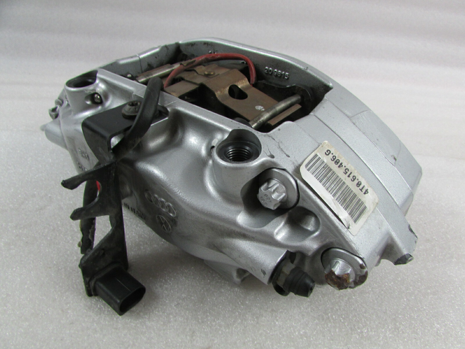 Lamborghini Huracan, RH, Right Rear Brake Caliper, Silver, Used, P/N 4T0615406G