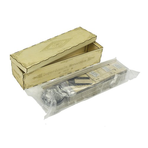 Deperdussin Monocoque 1000mm Holzbaukasten Torcster Brushless 3s LiPo RC NEU&OVP - Bild 9 von 10