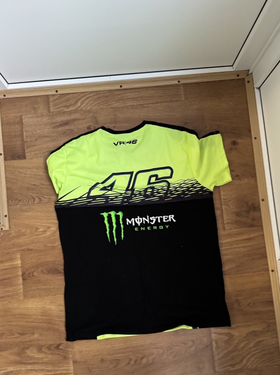 Valentino Rossi VR46 Racing Apparel Mens T-Shirt Size XL Monster Riders Academy thumbnail 5