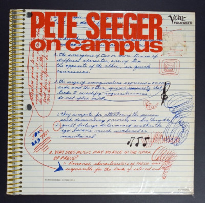 Pete Seeger: On Campus Lp Mono IN SHRINK!!