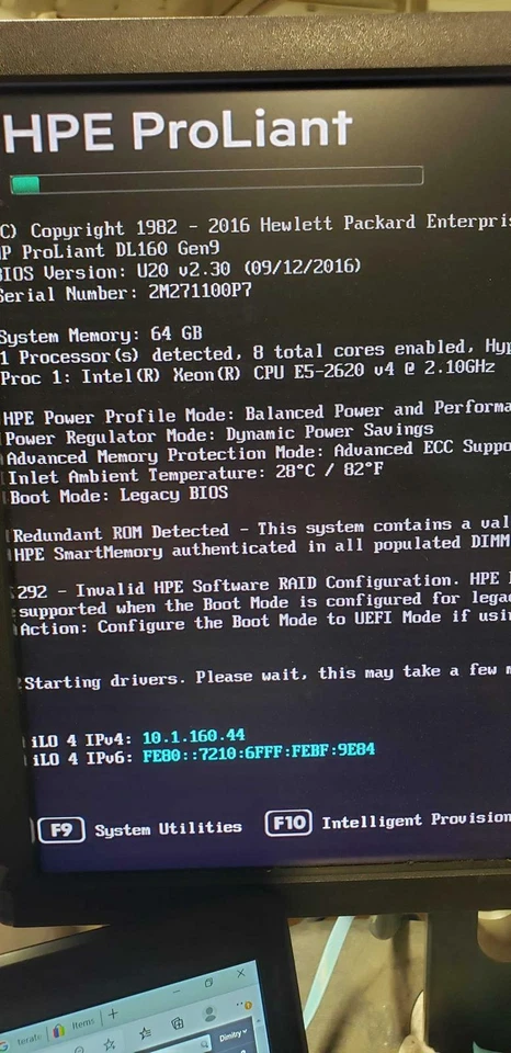 HP ProLiant DL160 Gen9 | E5-2620 v4 2,10 GHz | 64 GB RAM | 900 GB 10k 600 GB 10k Foto 4 de 4