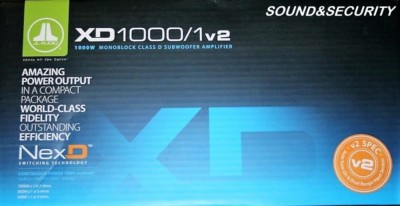 JL AUDIO XD1000/1V2 CLASS D MONOBLOCK SUBWOOFER AMPLIFIER ''BRANDNEW''
