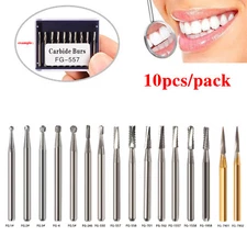 Dental Round Tungsten Steel Carbide Burs FG for High Speed Handpiece
