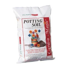 Michigan Peat Garden Magic Organic Planting Potting Top Soil Blend, 40 Pound Bag