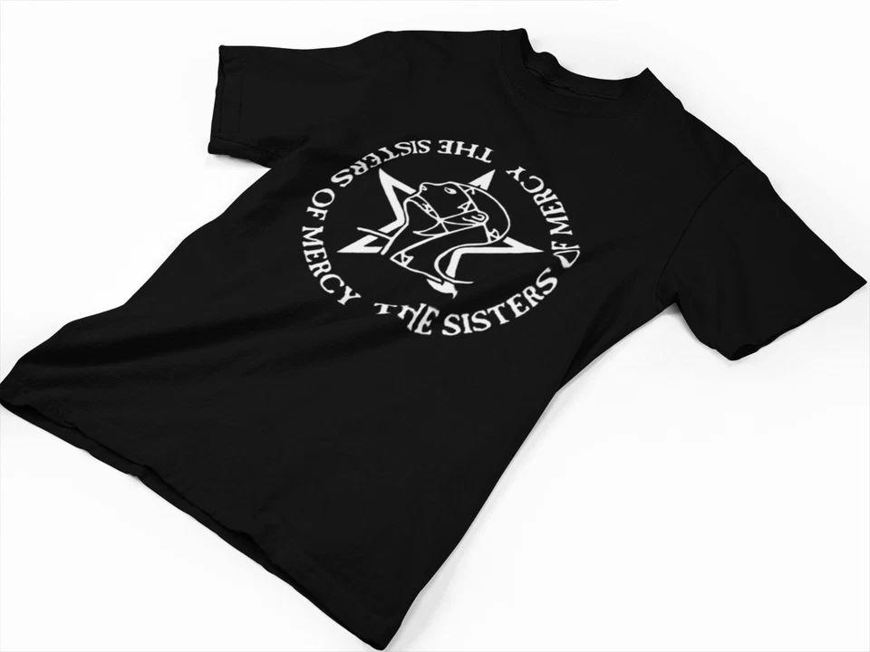 Camiseta Sister of Mercy Gothic Rock tallas S-2xl Camiseta Rock   Foto 2 de 3