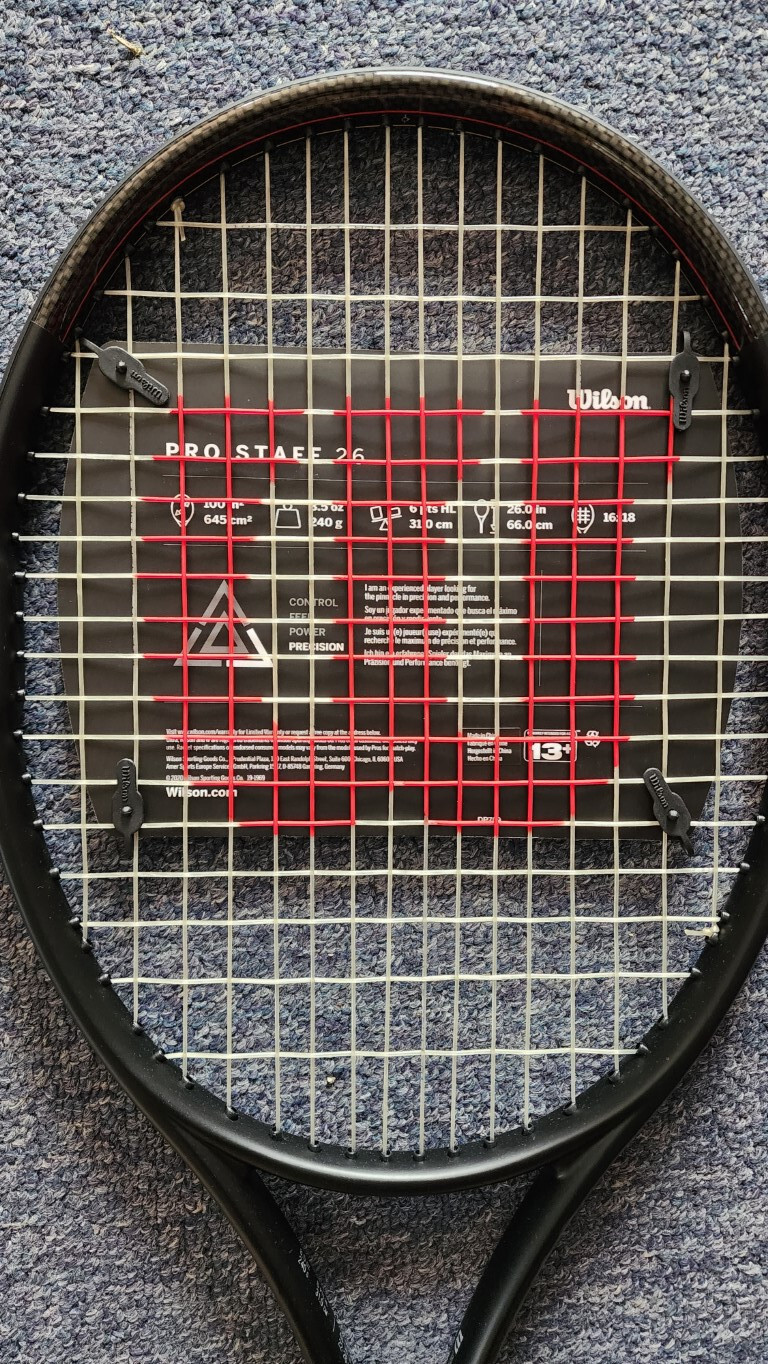 Wilson Pro Staff v13 26" Junior Jr. Factory Pre Strung Wilson Sensation