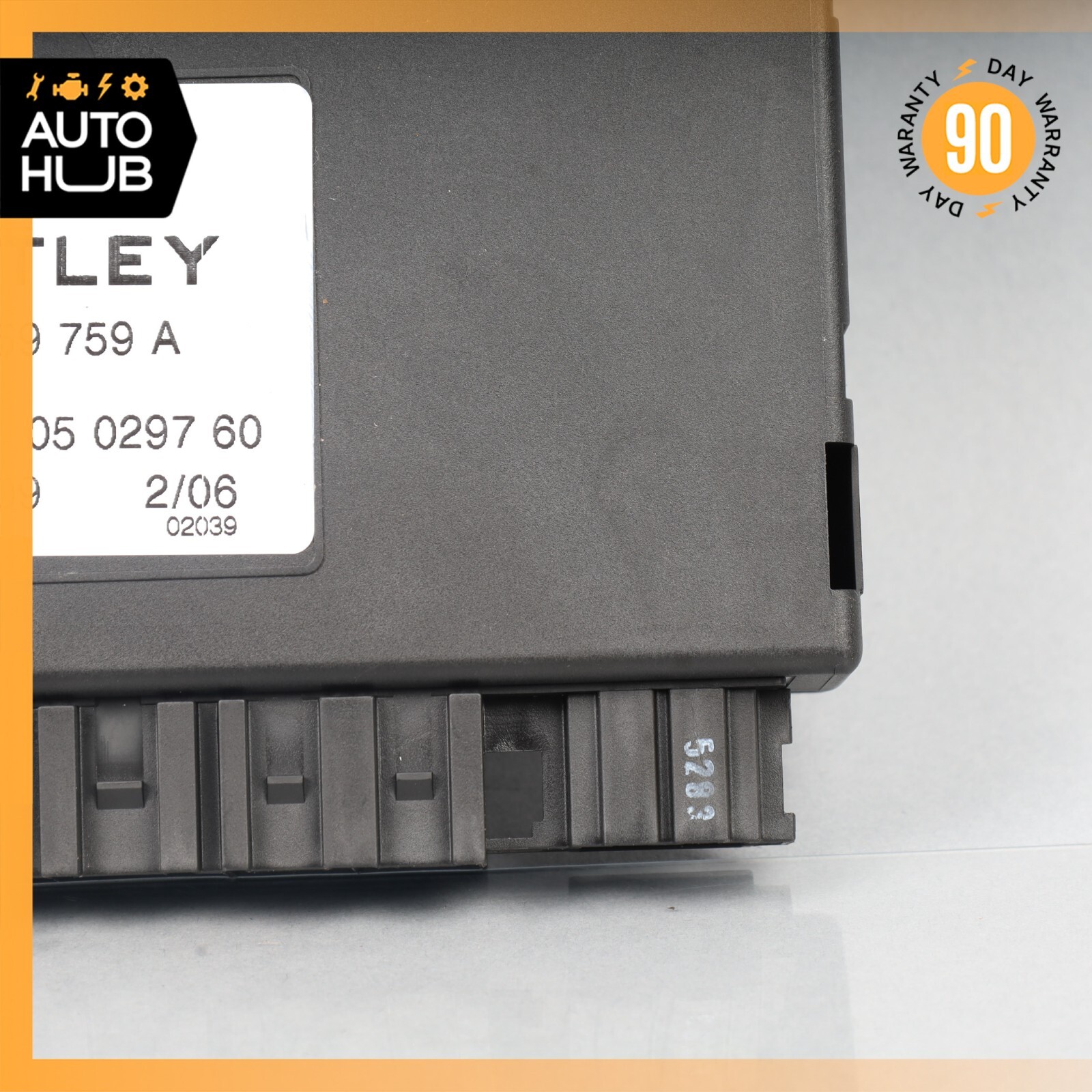 03-11 Bentley Continental GT Front Right Passenger Side Seat Control Module OEM