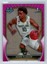 2022 Bowman University Chrome #16 Adam Flagler Pink 1st Prospect Baylor