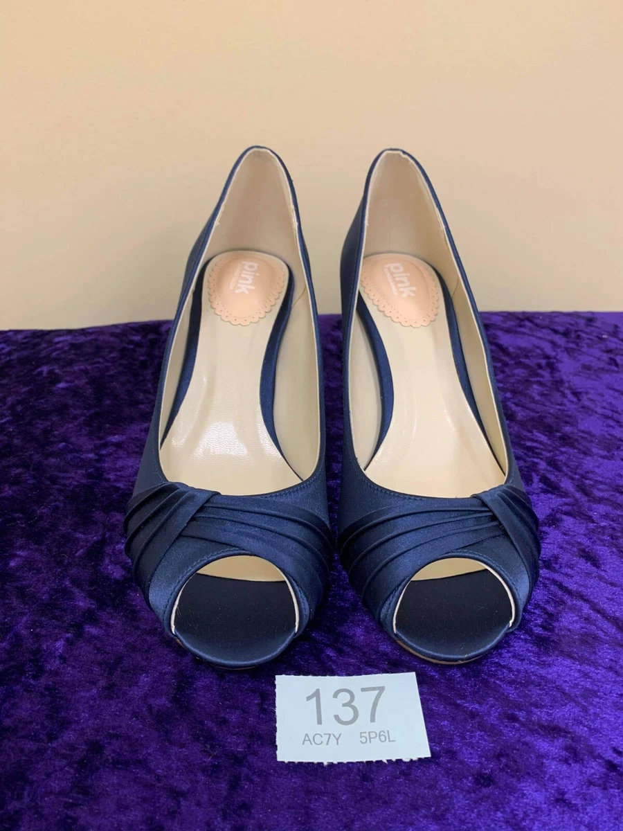 Pink and shop navy shoes