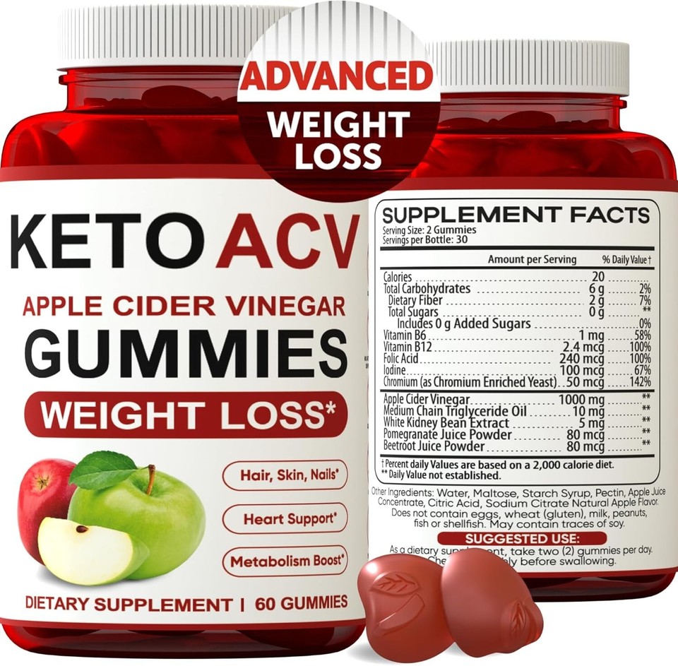 Keto ACV Gummies Advanced Weight Loss ACV Keto Gummies for Weight