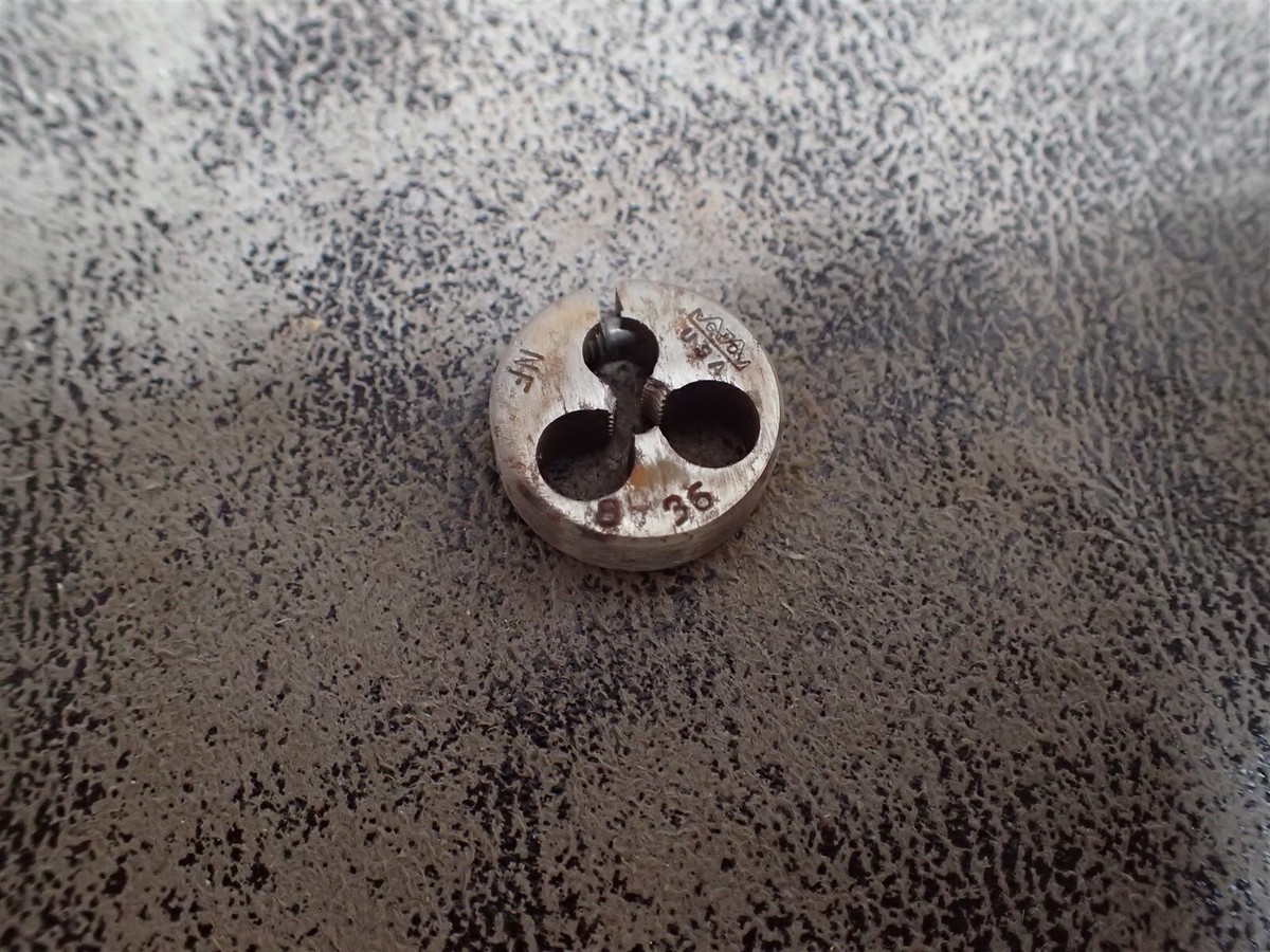 NEW Greenfield 23041 8-36 Round Adjustable Die 13/16