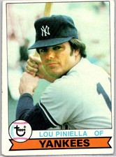 1979 Topps #648 Lou Piniella New York Yankees (B)