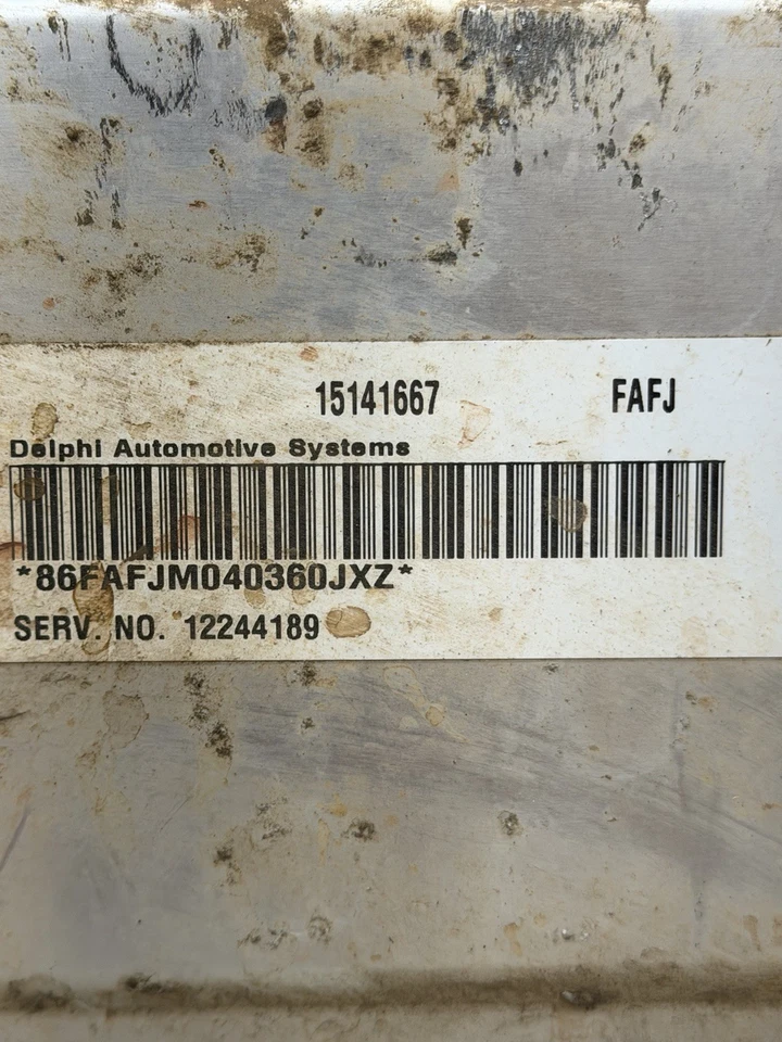 04 05 CHEVROLET GMC SILVERADO SIERRA 6.6L LLY MOTOR OEM ECU ECM 15141667 Foto 3 de 3