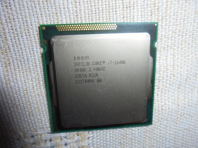 Intel i7 2600K CPU Sockel 1155, 32 nm, 95 W, HD Graphics 3000