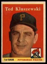 1958 Topps #178 Ted Kluszewski EX/NM Pirates                 ID:120946