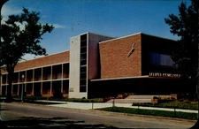 County Courthouse Fort Collins Colorado vintage postcard b167