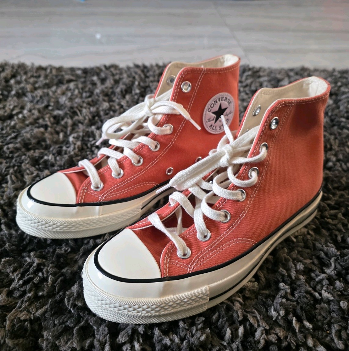 Converse Chuck Taylor 70 Hi Brushed Brass Orange A03276C Sneakers