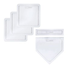  Baseball Base + Plate Set - Throw Down Baseball + Kickball Rubber Bases