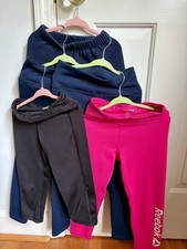 Lot of 5 Leggings/Sweatpants Sz XS (5) & S (6)