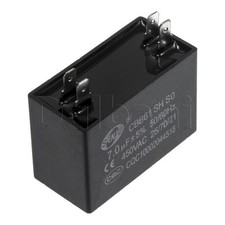 Senju Motor Run Capacitor CBB61 450VAC 7UF 4 Pin 7MFD 450V 25/70/21