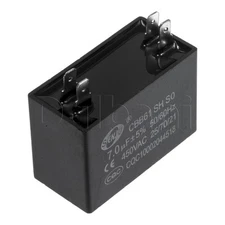 Senju Motor Run Capacitor CBB61 450VAC 7UF 4 Pin 7MFD 450V 25/70/21