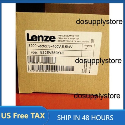 US Free TAX Fast ship Lenze INVERTER E82EV552K4C040 E82EV552-4C040 new