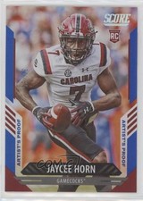 2021 Score Rookies Artist's Proof 31/35 Jaycee Horn #344 zg6