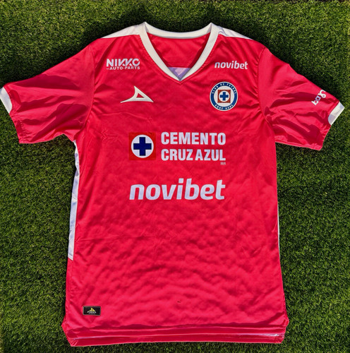 Cruz Azul Pirma Concacaf Champions League Portero Gudino Jersey Pink Size XL