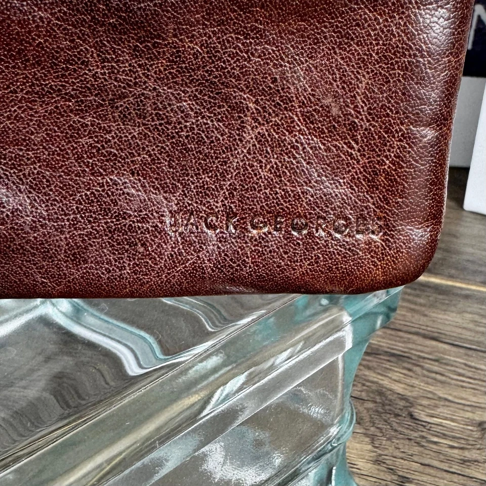 Bolso Bandolera Jack Georges Voyager Cuero Marrón #7610 Foto 2 de 4