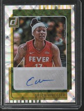 2025 Donruss WNBA #SS-EW ERICA WHEELER Signature Series Auto Holo Laser /49