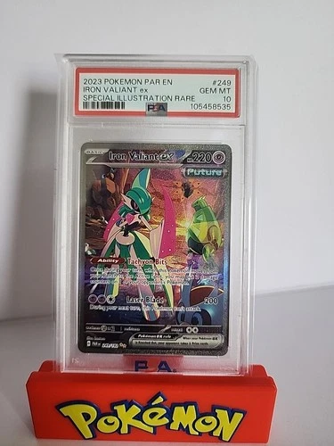 Iron Valiant ex 249/182 SV04: Paradox Rift Holo PSA 10