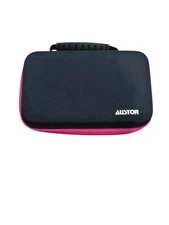 Nintendo DS Austor Travel Case Storage Carrying Case Black/Pink