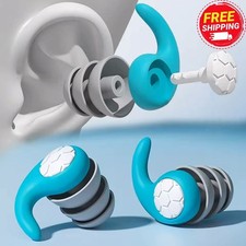 Silicone Noise Cancelling Earplugs for Sleep Swimming Reusable Soft Ear Plugs