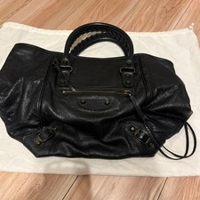 Balenciaga Sunday Handbag Shoulder Bag Black ...