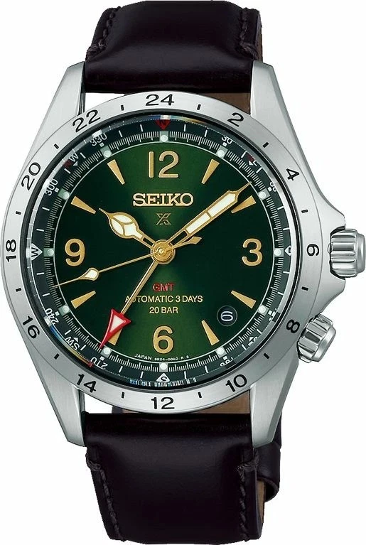 SEIKO Prospex SBEJ005 Alpinist Analog 3Days GMT Automatic Men's Near Mint