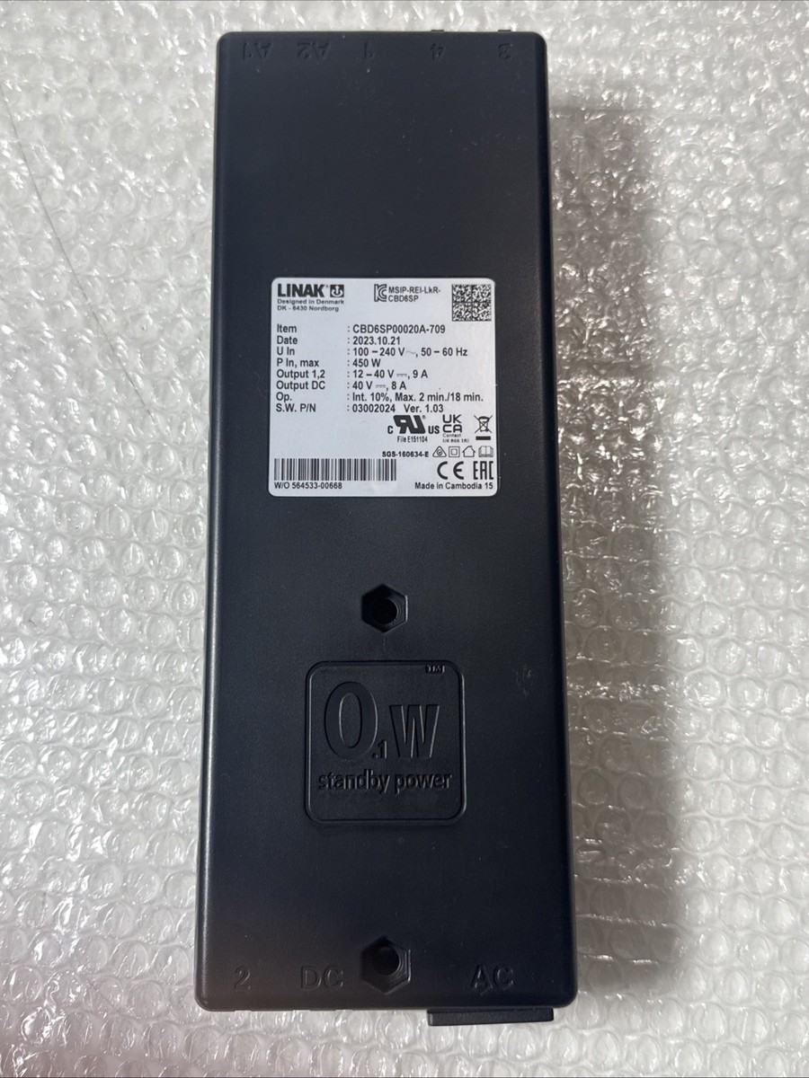 LINAK CBD6SP00020A-709 Control Box, 100V-240V, 50-60Hz, 450W | eBay