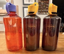 Nalgene Water Bottle Set Of 3 Pack 32oz BRAND NEW