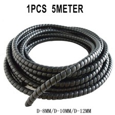 Zupełnie nowy Hos nawijający czarny Rury wodne Akcesoria Montaż 5 M