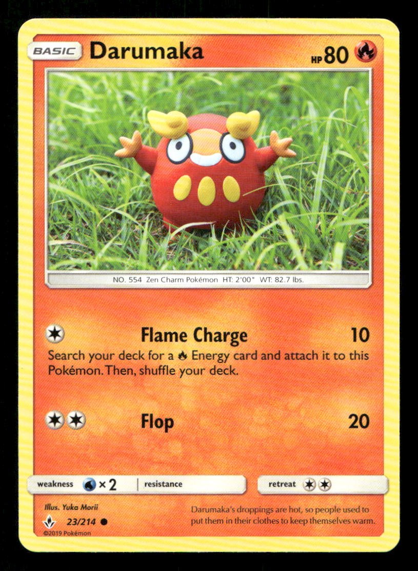Darumaka 23/214 Unbroken Bonds LP Pokemon