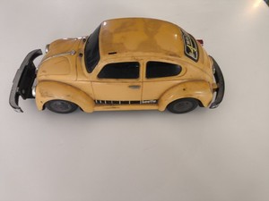 Jouet Ancien MT Modern Toys Masudaya – Set Drive Avec Plymouth Et Pompe, Japon 1950