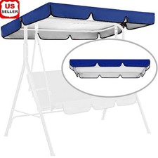 Outdoor Swing Canopy Cover Waterproof 210D Easy Install Elegant Design New